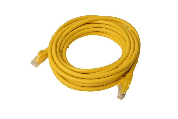 8Ware CAT6A Cable 5m - Yellow Color RJ45 Ethernet Network LAN UTP Patch Cord Snagless 8Ware CAT6A Cable 5m - Yellow Color RJ45 Ethernet Network LAN UTP Patch Cord Snagless